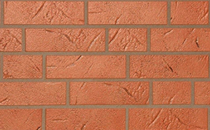 Клинкерная фасадная плитка ABC Antik Kupfer рельефная NF8, 240*71*8 мм