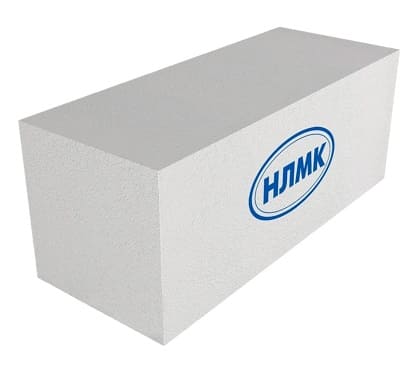 Блок газобетонный стеновой D300 B1,5 625х400(300)х250 НЛМК